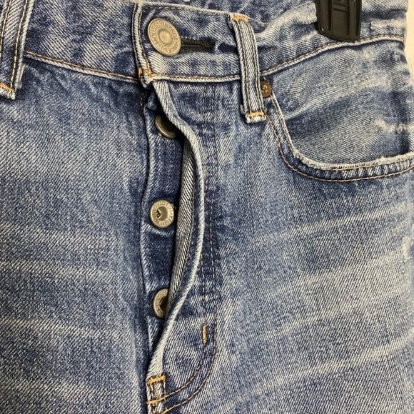 Moussy Vintage MV Latrobe Medium Wash Distressed Jeans - Picture 6 of 11